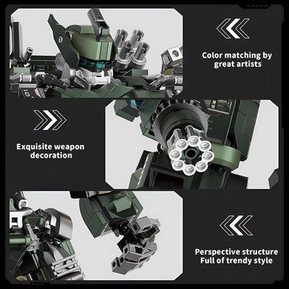 Mech Robot Model Building Blocks Toy Set Birthday for Age 8+ Children Adults Teens 1403 Pieces