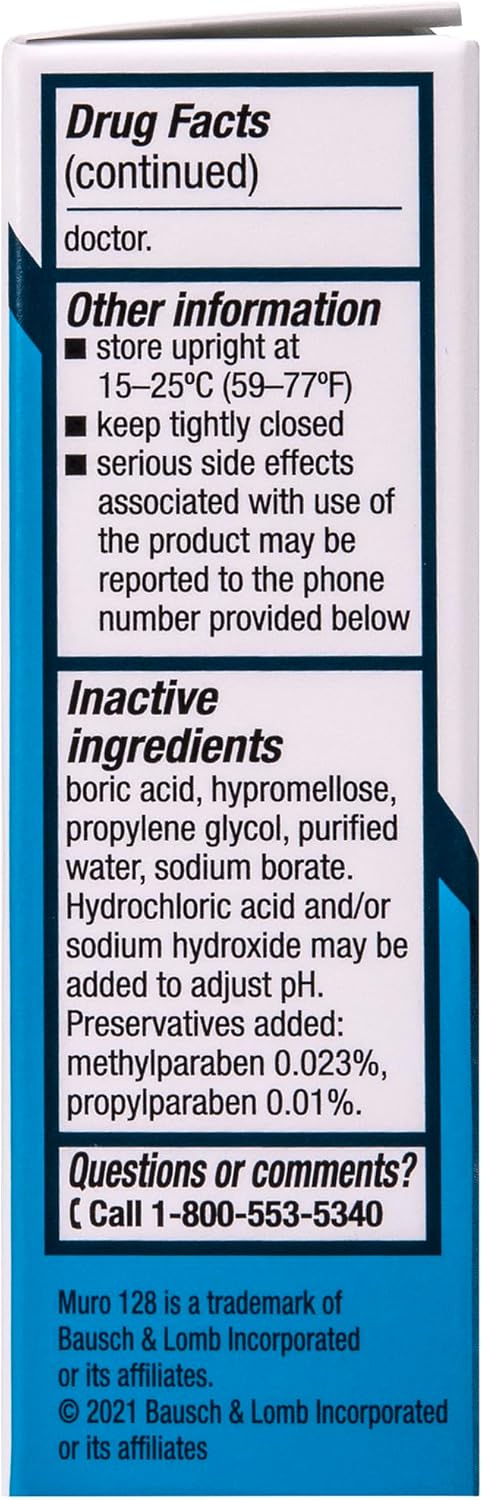 Muro 128 5% - Solution 0.5 fl oz