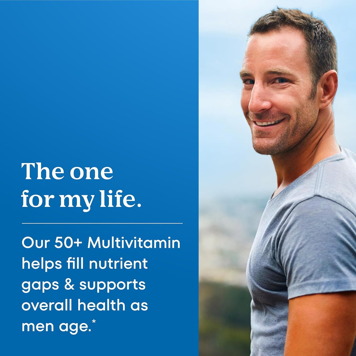 One A Day Men’s 50+ Multivitamin Vitamins A C D Calcium 200 Tablets