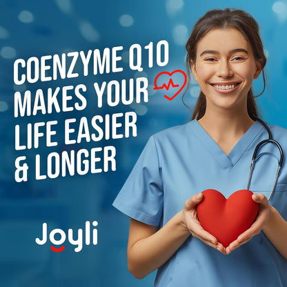 High Absorption CoQ10 500 mg Softgels – 120 Count, Coenzyme Q10 Dietary Supplement