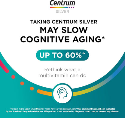 Centrum Silver Women 50+ Multivitamin Vitamin D3 B Complex 200 Count