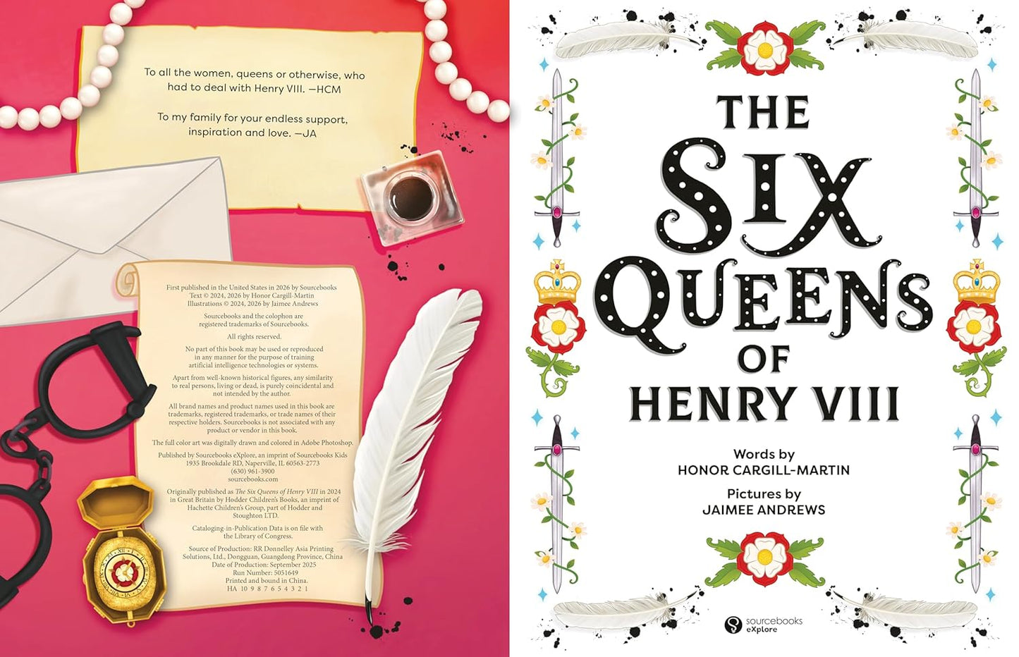 The Six Queens of Henry VIII Historical Book