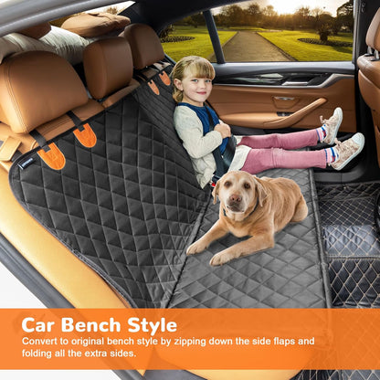 URPOWER Dog Car Seat Cover Waterproof Heavy Duty Hammock for Cars, Trucks & SUVs