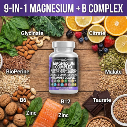 Clean Nutraceuticals Magnesium Complex Multi-Form with Vitamins & Minerals