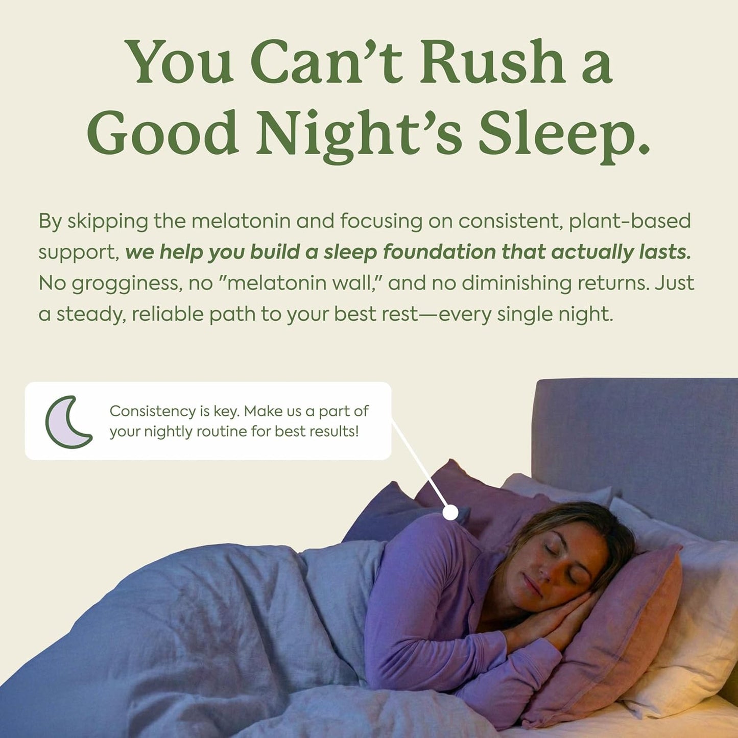 Plant People WonderSleep Mushroom Gummies with Reishi Mushroom, Saffron & Chamomile 60 Count