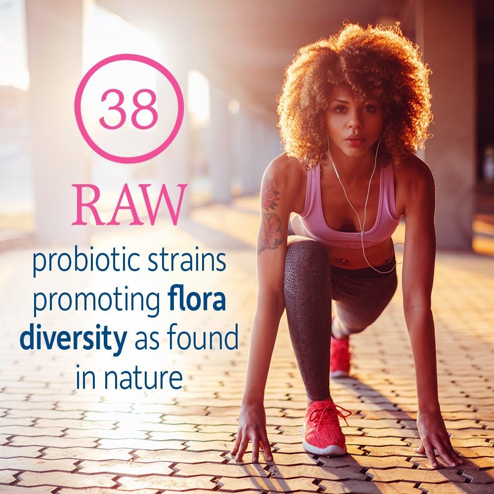 Garden of Life Raw Probiotics Vaginal Care 50 Billion CFU 38 Strains Vegetarian Capsules 30 Count