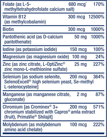 Life Extension One-Per-Day Multivitamin 25+ Nutrients 60 Tablets