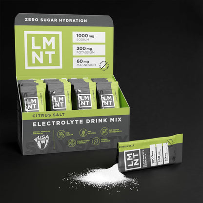 LMNT Zero Sugar Electrolytes Citrus Salt Drink Mix 30 Count