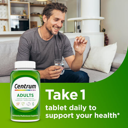 Centrum Adult Multivitamin Multimineral Tablets Antioxidants 200 Count