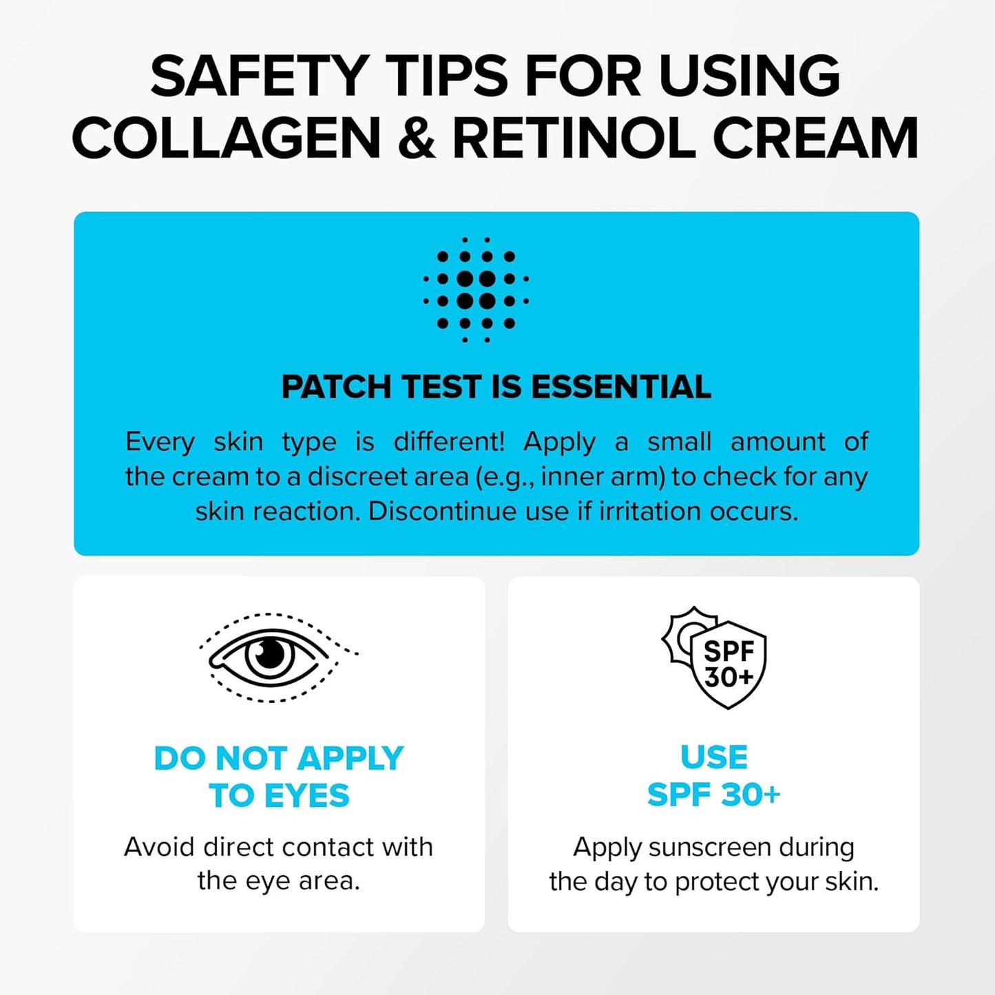 Face Moisturizer Retinol Collagen Hyaluronic Acid Cream 1.7 fl oz