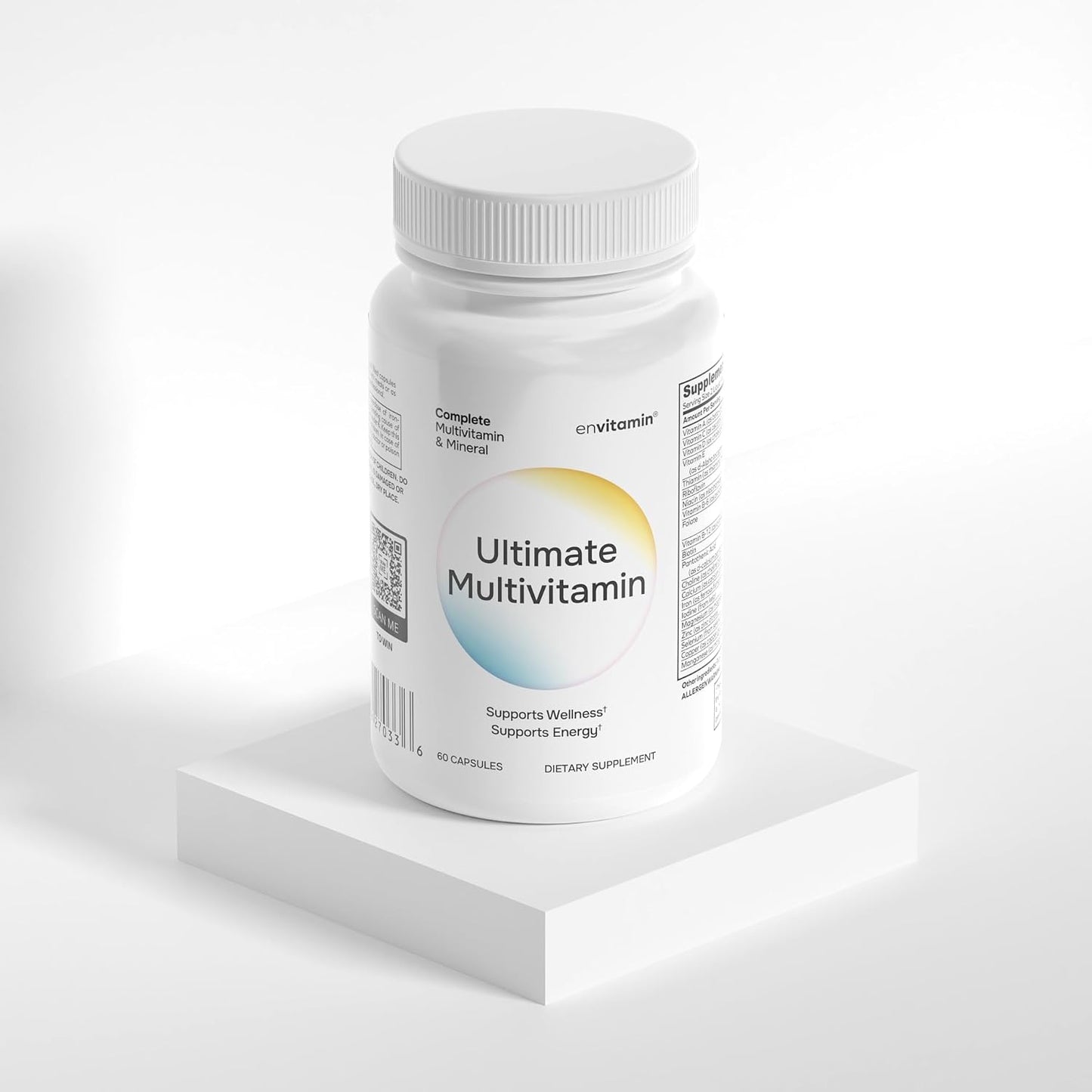 Ultimate Multivitamin Multimineral Tablets with 42 Fruit and Vegetable Blend 60 Count