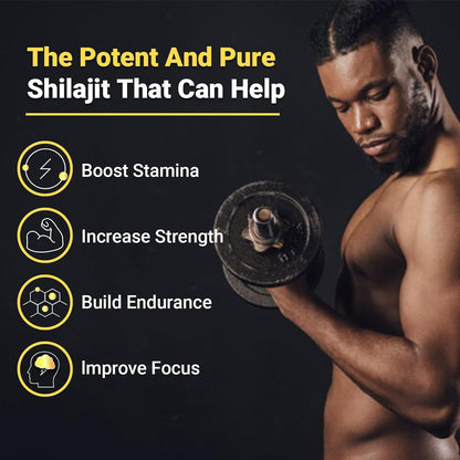 VIVONU Shilajit Gummies with Ashwagandha Gokshura Fulvic Acid 3000 mg Pack