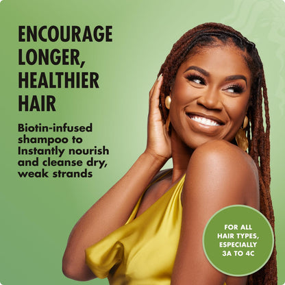 Mielle Organics Rosemary Mint Biotin Hair Shampoo 12 oz