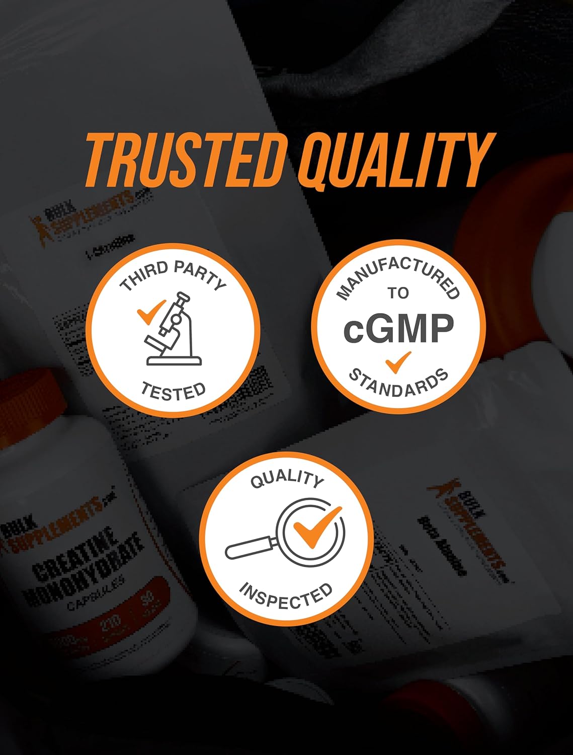 BulkSupplements.com Micronized Creatine Monohydrate Powder Unflavored 1 kg