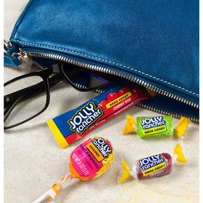 JOLLY RANCHER Assorted Fruit Flavored Hard Candy, Lollipops & Candy Sticks 42.01 oz Bulk Bag