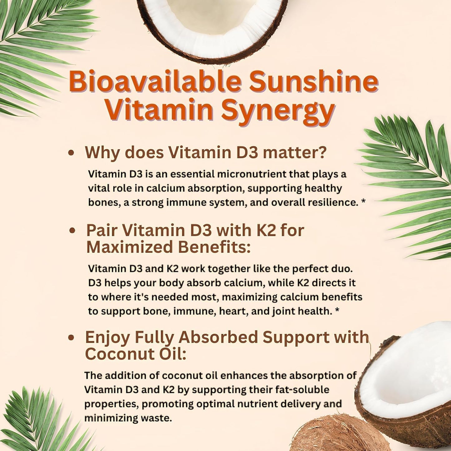 Micro Ingredients Vitamin D3 10,000 IU + K2 MK-7 200 mcg Softgels – 2-in-1 Vitamin D & K Complex with Coconut Oil, 300 Count