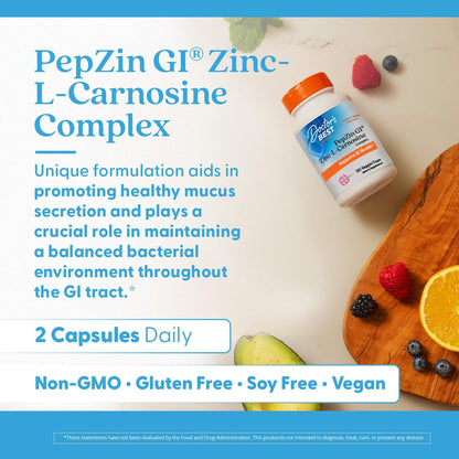 Doctor’s Best PepZin GI (120 Count)