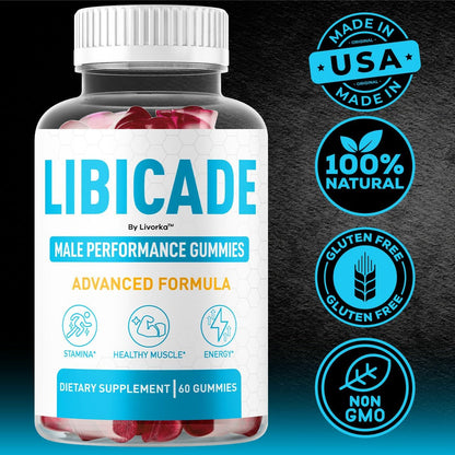 Libicade Supplement Gummies 180 Gummies (3 Pack)