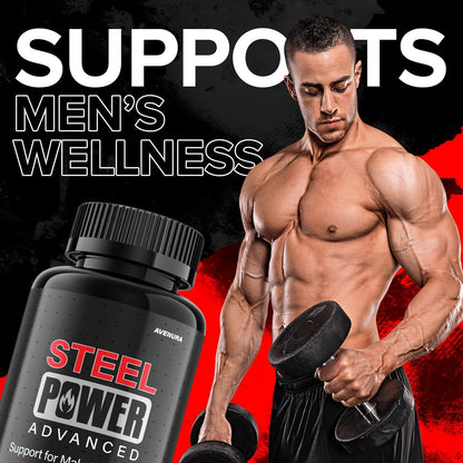 Steel Power Capsules for Men Daily Supplement 60 Capsules