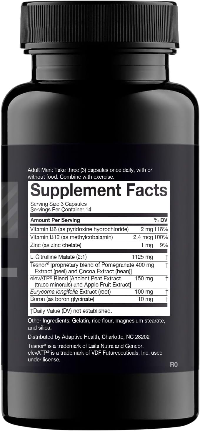 Nugenix Total-T Men’s Testosterone Support Supplement 42 Count