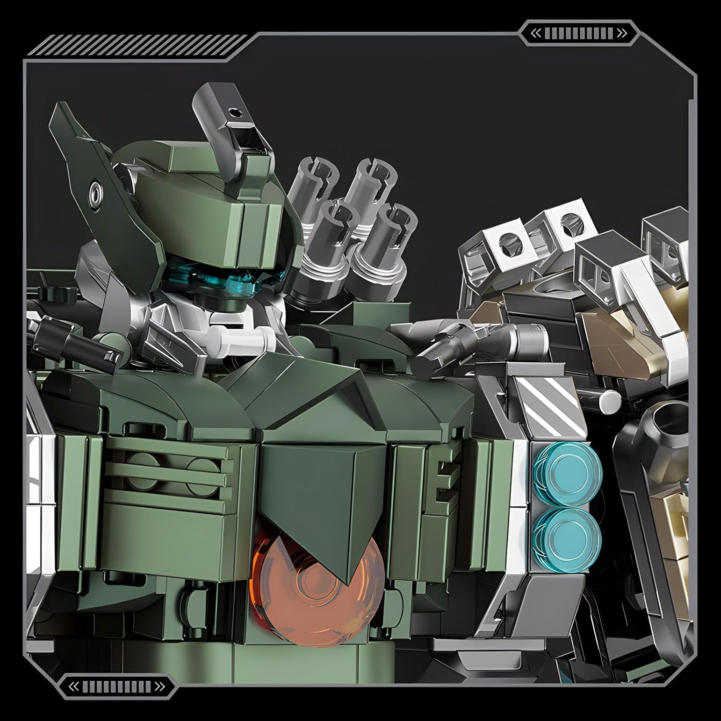 Mech Robot Model Building Blocks Toy Set Birthday for Age 8+ Children Adults Teens 1403 Pieces