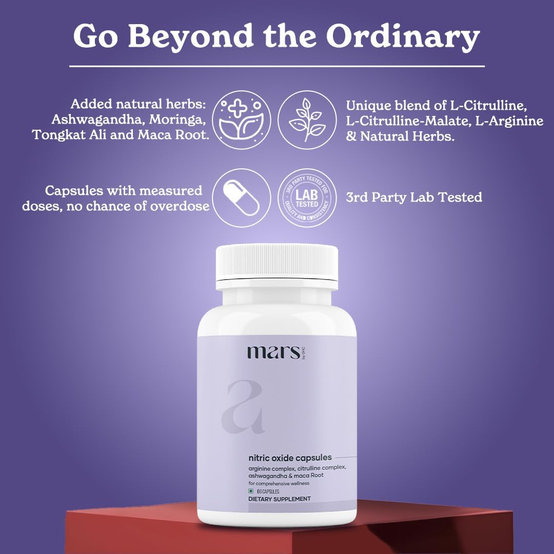 Mars Nitric Oxide Capsules Pack of 1