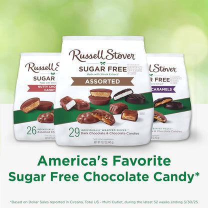 Russell Stover Sugar Free Assorted Chocolate Candy 15.7 oz