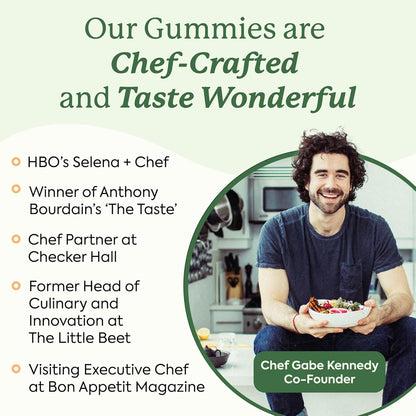 Plant People WonderDay Mushroom Gummies with Lion’s Mane, Cordyceps & Chaga 60 Gummies