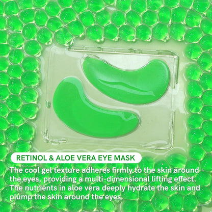 PEAUAMIE Under Eye Patches with Retinol & Aloe Vera 30 Pairs