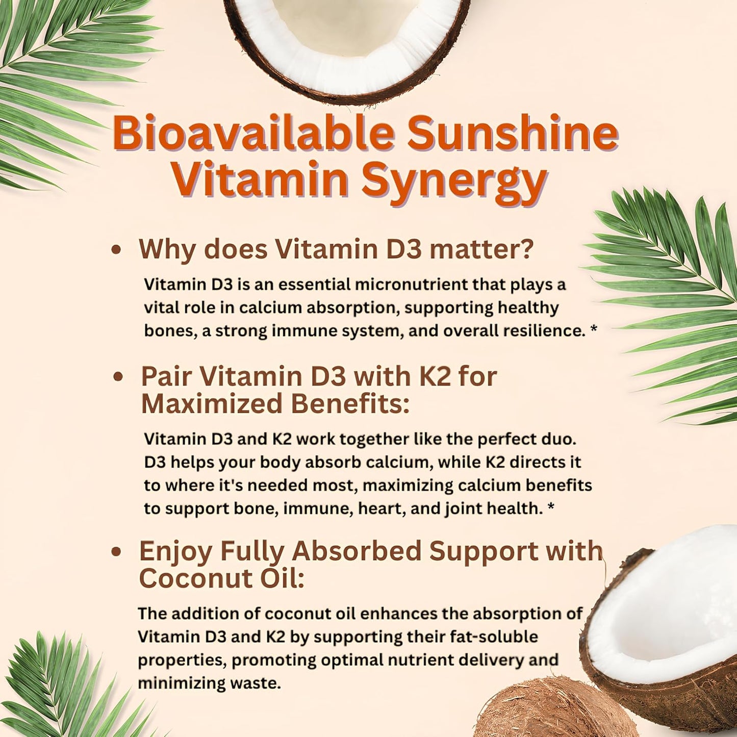 Micro Ingredients Vitamin D3 10,000 IU + K2 MK-7 200 mcg with Virgin Coconut Oil – Extra Strength D & K Complex, Non-GMO, Gluten Free, 300 Softgels