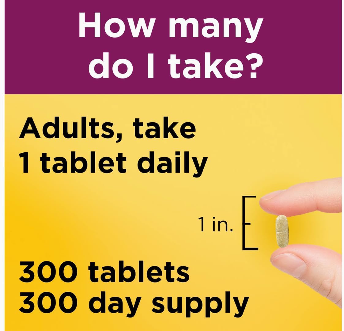 Nature Made Women’s Multivitamin Tablets Daily Support 300 Count