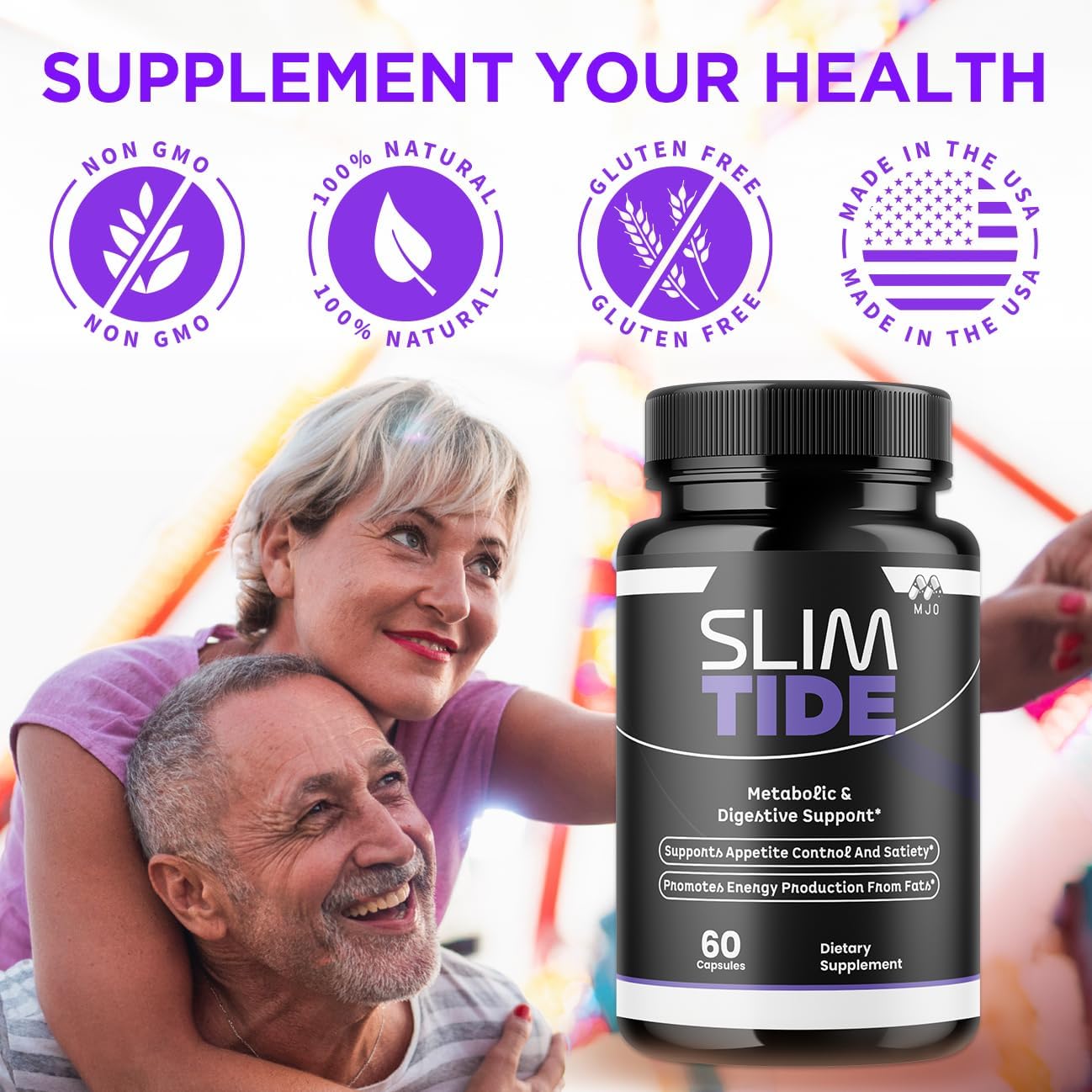 Slim Tide Weight Management Supplement Capsules 60 Count