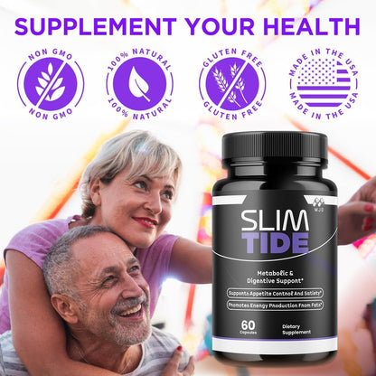 Slim Tide Weight Management Supplement Capsules 60 Count