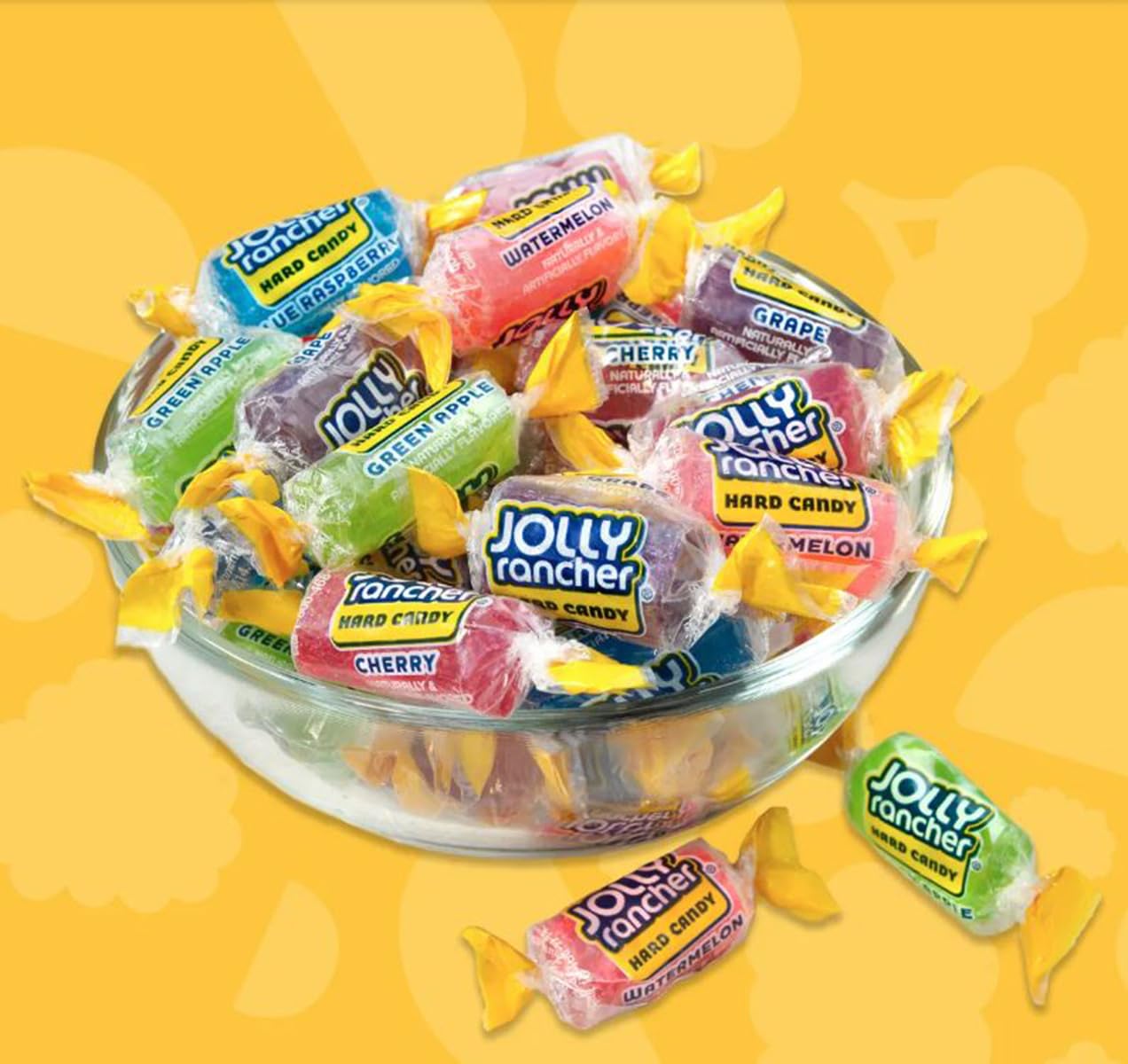 JOLLY RANCHER Assorted Fruit Flavored Hard Candy 2 lb Bulk Bag