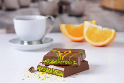 UniqBite Dubai Chocolate Bar Pistachio Knafeh Style 7 oz