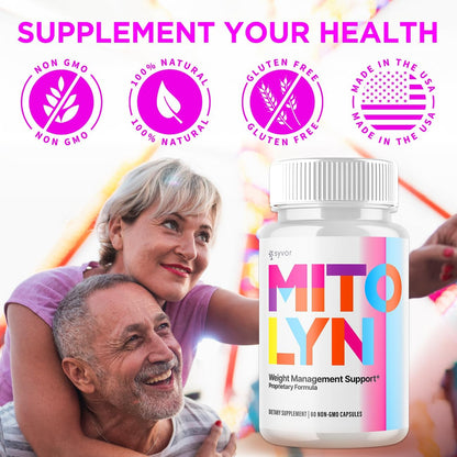 Mitolyn Advanced Formula Capsules Keto Support Energy 180 Count (3 Pack)