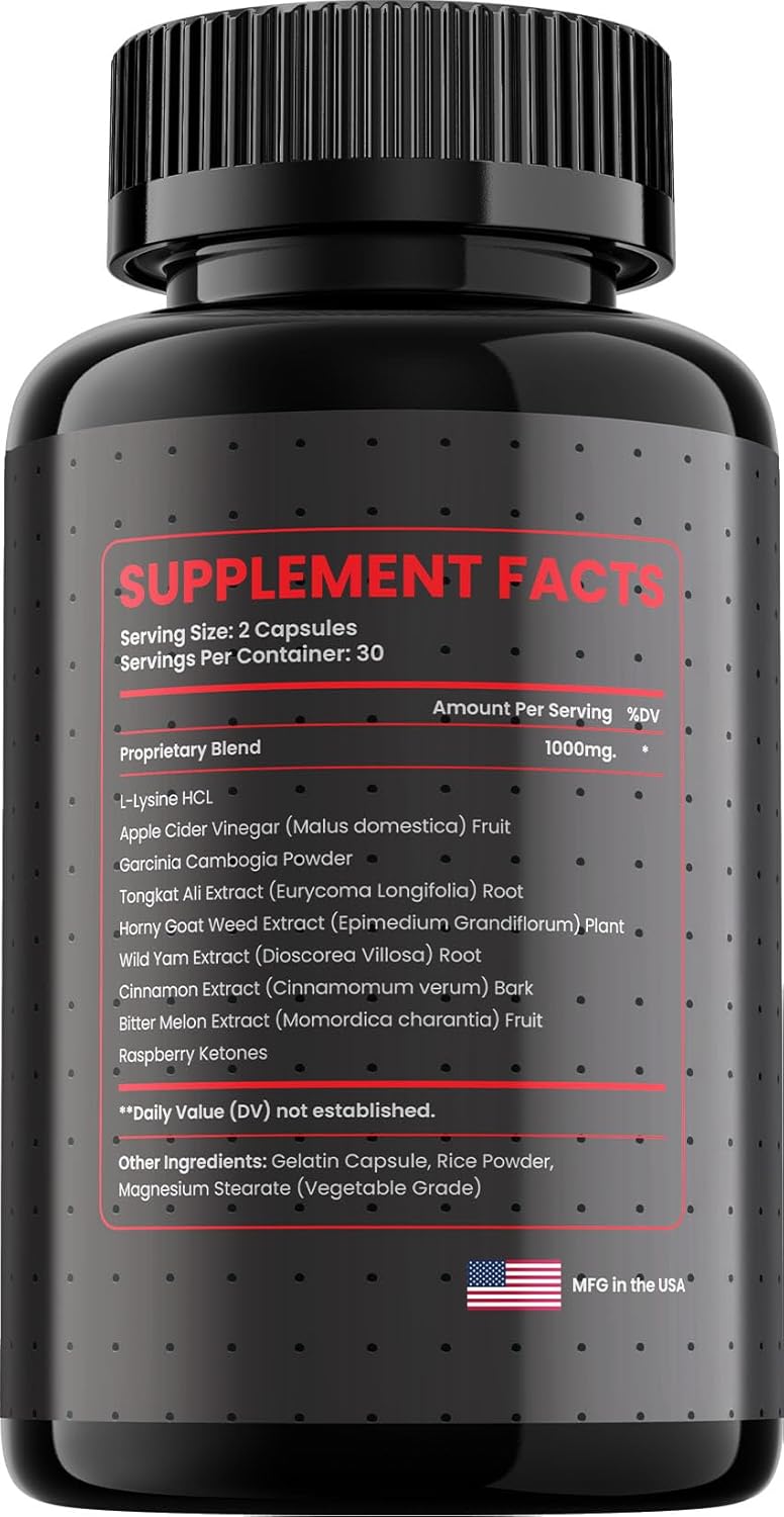 Steel Power Capsules for Men Daily Supplement 3 Pack 180 Capsules