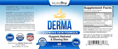 Dermal Repair Complex with Phytoceramides & Alpha Lipoic Acid 60 Liquid Capsules