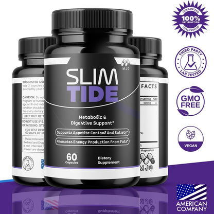 Slim Tide Weight Management Supplement Capsules 60 Count
