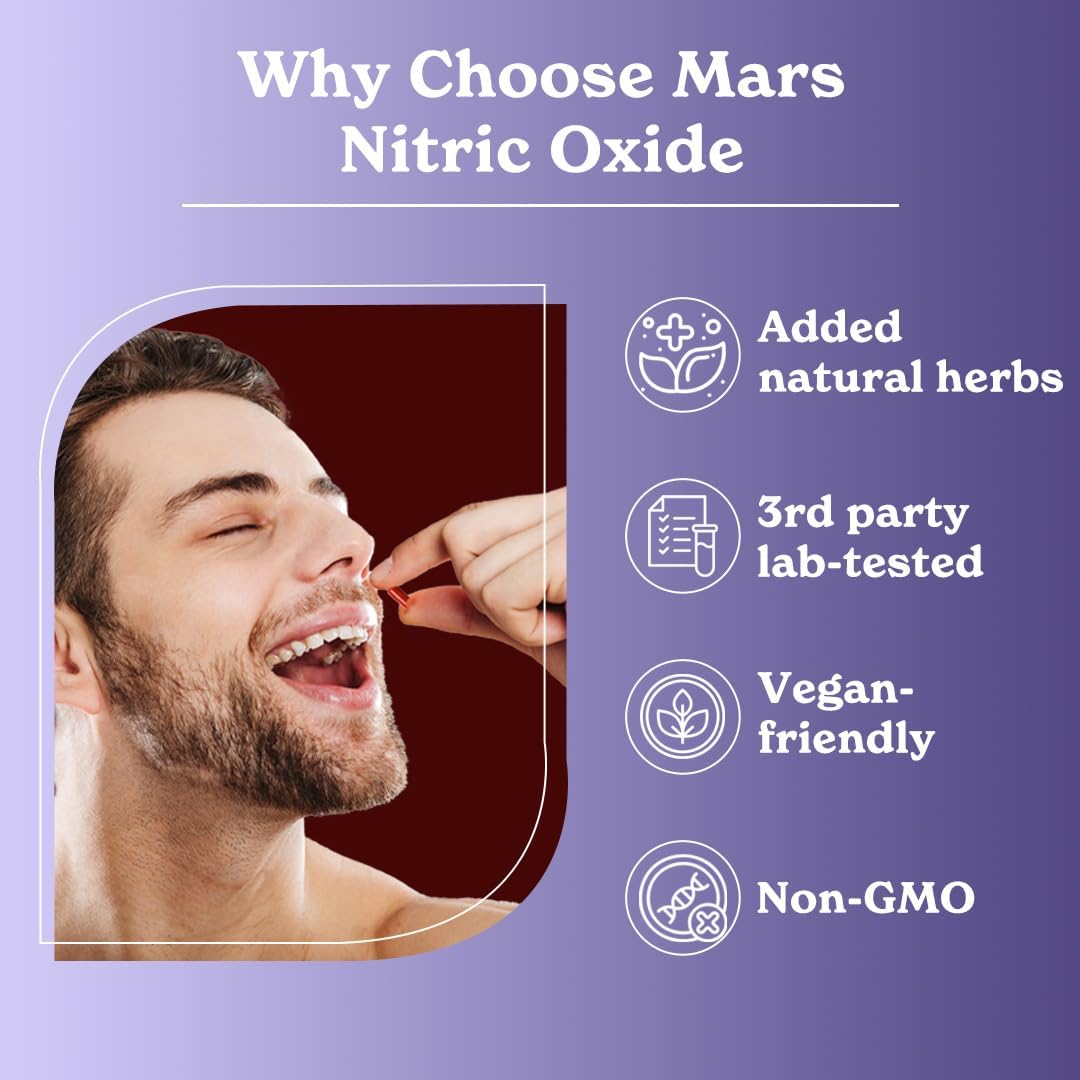 Mars Nitric Oxide Capsules Pack of 1
