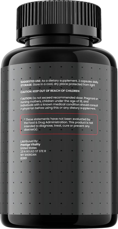 Steel Power Capsules for Men Daily Supplement 60 Capsules