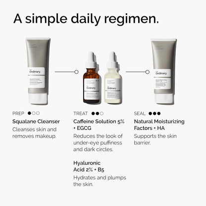 The Ordinary Caffeine Solution 5% + EGCG Eye Serum 30 mL