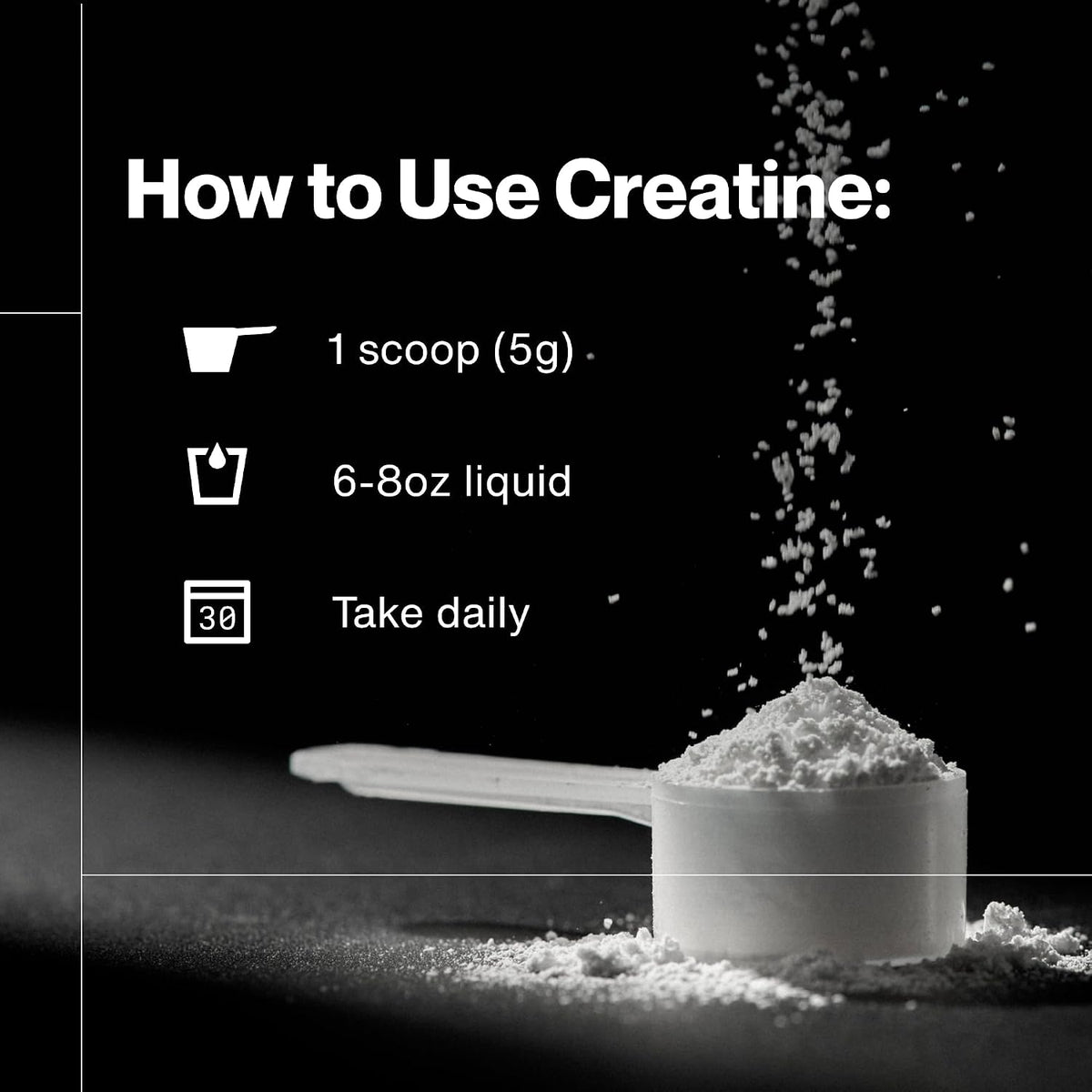 Momentous Creatine Monohydrate Powder 90 Servings