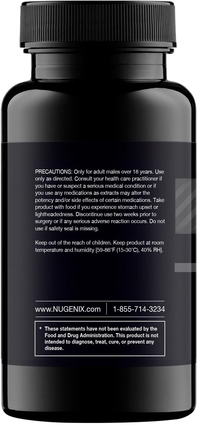 Nugenix Total-T Men’s Testosterone Support Supplement 42 Count