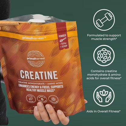 Primal Harvest Creatine Powder Dietary Supplement 1 Container