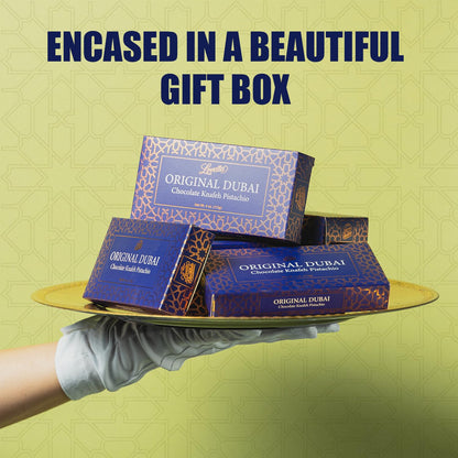 Lovetta Dubai Chocolate Bar Pistachio Knafeh – Luxury Milk Chocolate with Pistachio Cream & Kataifi Filling, 1 Pack