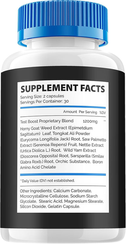 Iron Boost Pro Capsules Health Support Supplement 2 Pack 120 Capsules