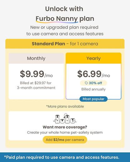 Furbo 360 Dog Camera with Treat Toss and Two Way Audio