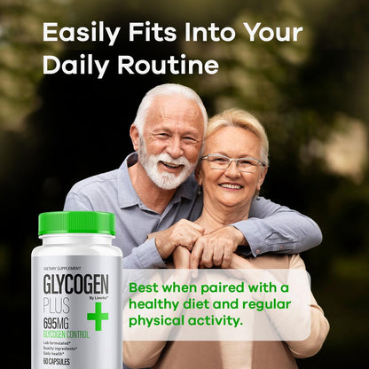 Glycogen Plus Capsules – Daily Dietary Supplement  120 Capsules (2 months supply) (Copy)
