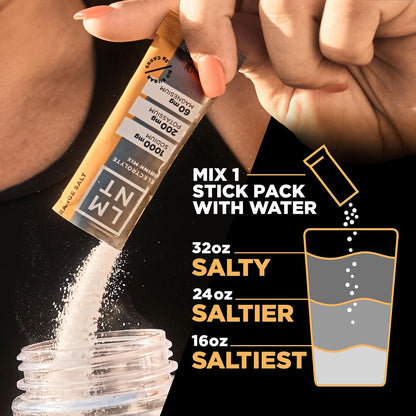 LMNT Zero Sugar Electrolytes Orange Salt Drink Mix 30 Count